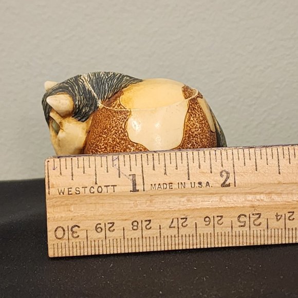 Vintage Harmony Kingdom Pot Bellys 'Tonie' Farmyard Pony Figurine - Picture 6 of 8